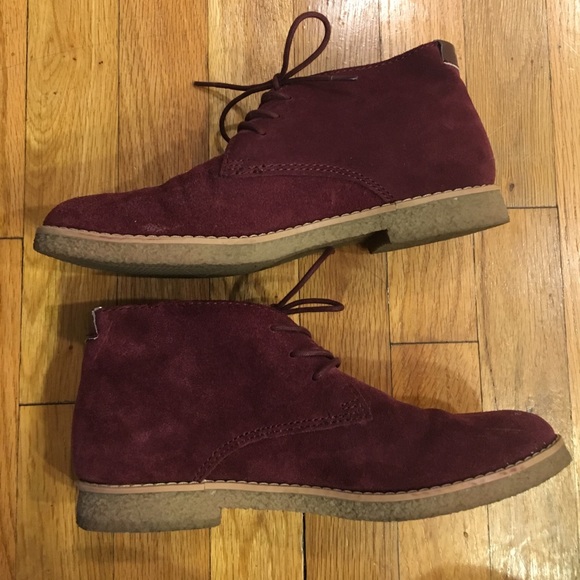 tommy hilfiger suede booties